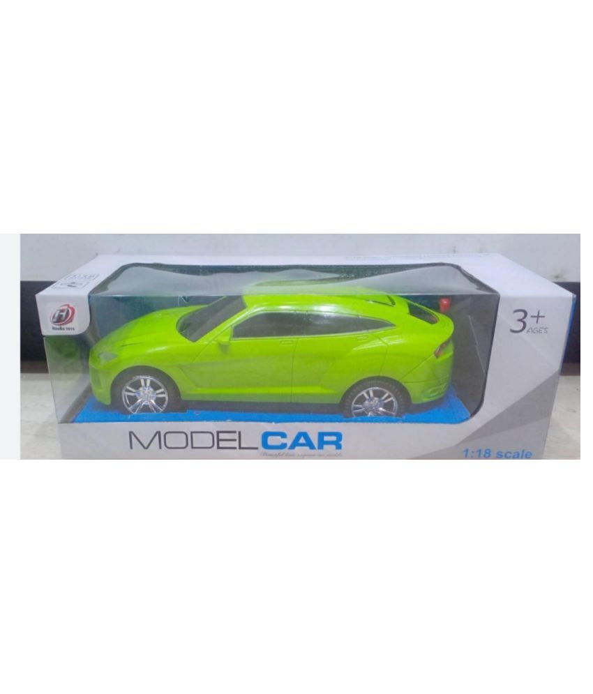 green colour remote control car