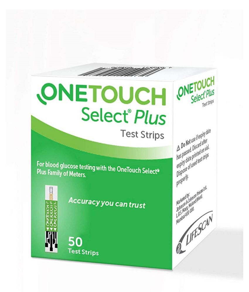     			OneTouch Select Plus Test Strip 50s Pack