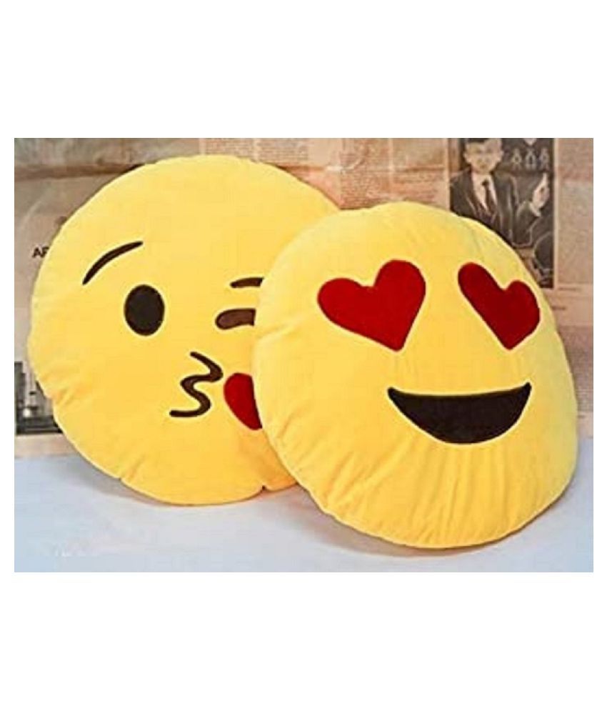 smiley pillows set