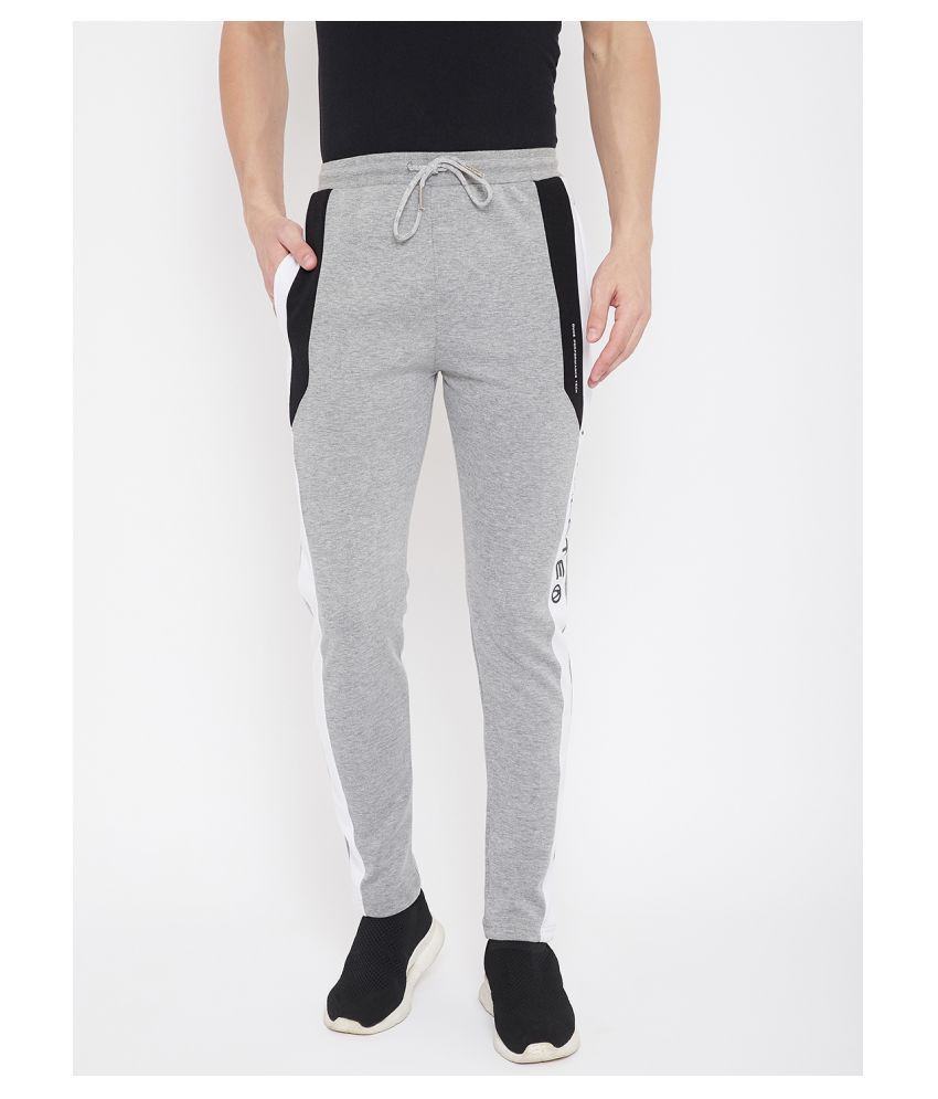     			Duke - Grey Cotton Blend Men's Trackpants ( Pack of 1 )