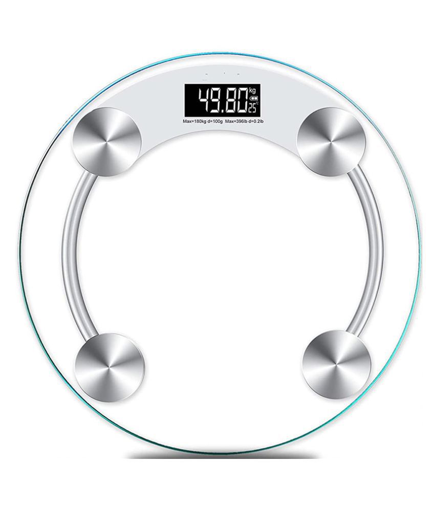 Pristyn care Digital Weighing Scale Transparent