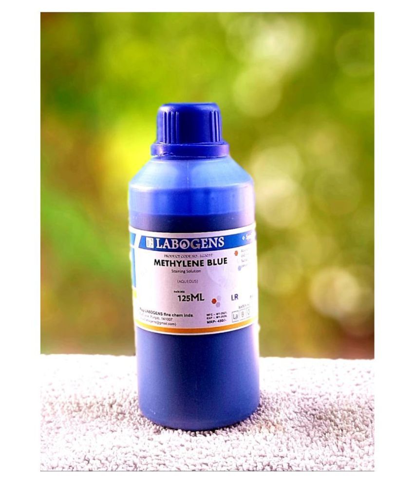     			Mthylene Blue 0.1% Aqueous 125ml