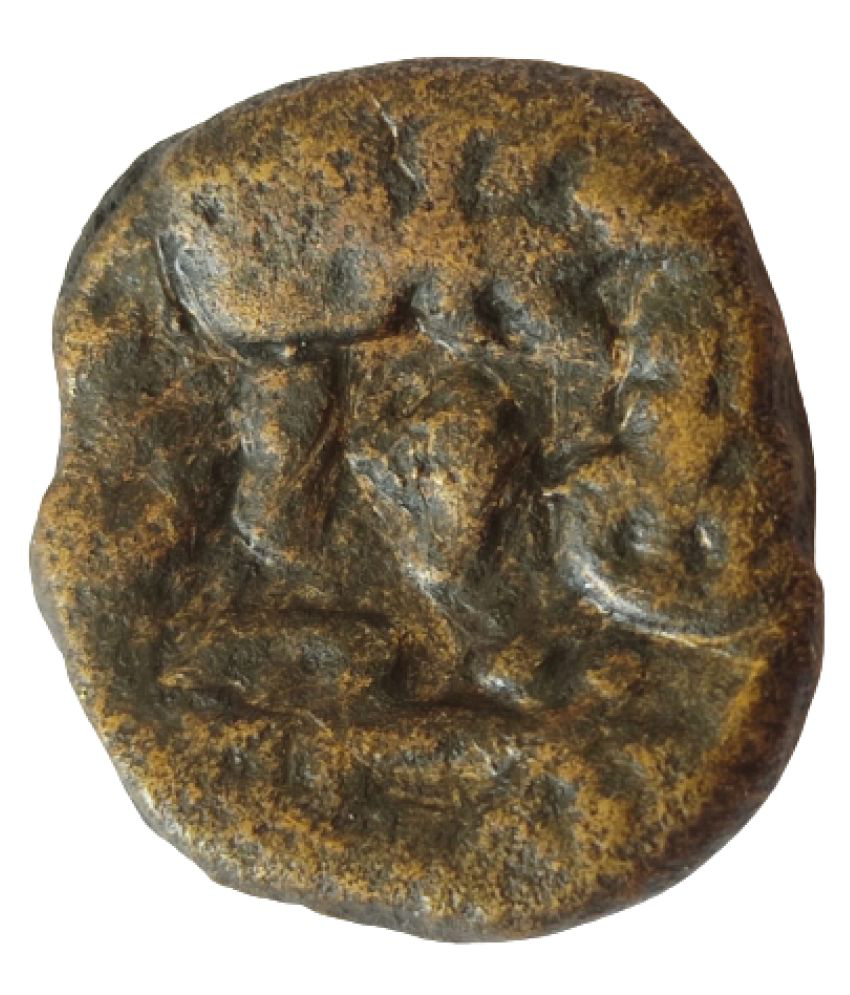     			Ancient Die Struck Copper Coin CHEDI JANPADA Arikachha Broad Flan Heavy Size 11 gram 200 BC Coin