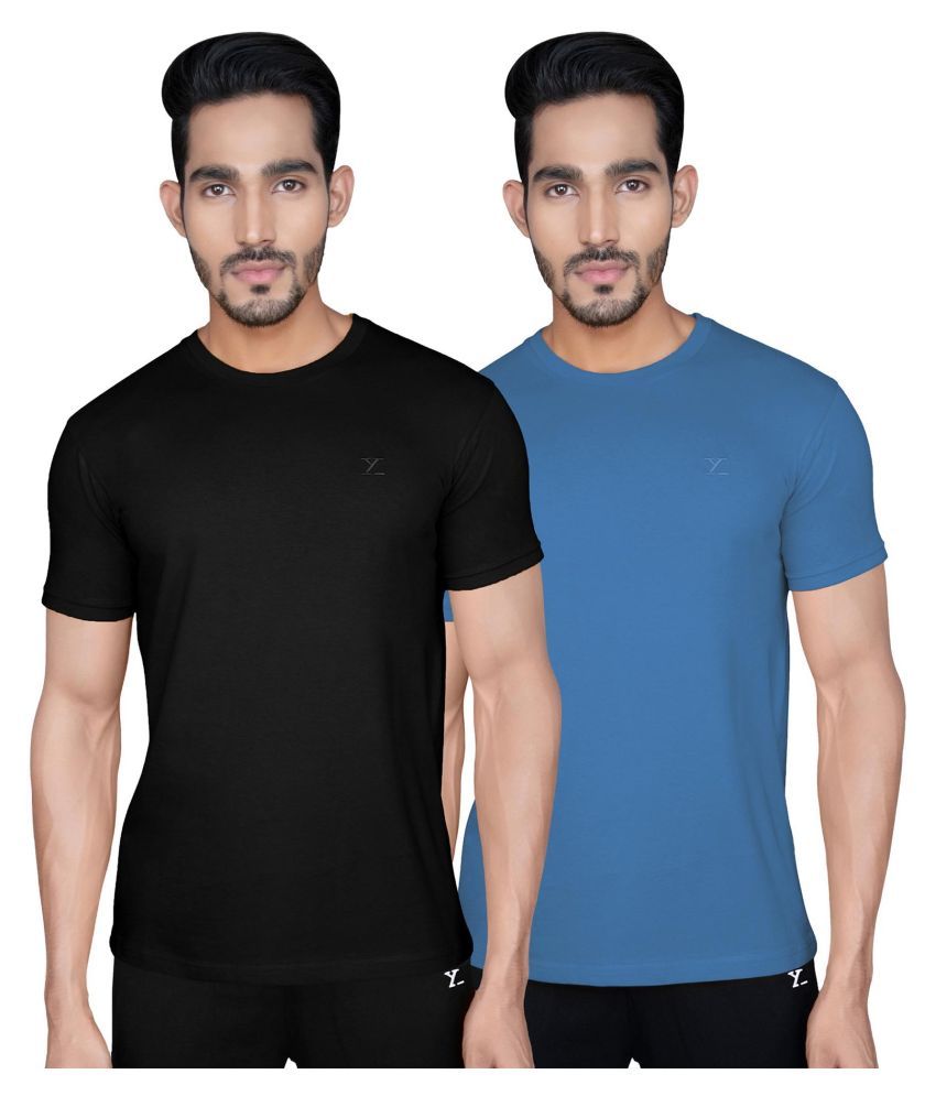     			XYXX Cotton Multi Solids T-Shirt