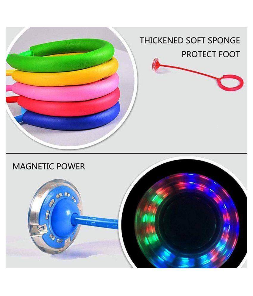 Skip Ball Sports Swing Ball Jump Rope Dance Flash Kids Exercise Balance Hoop Jump Toy One Leg Jumping Ring For Boys And Girls Buy Skip Ball Sports Swing Ball Jump Rope