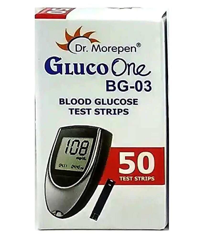     			Dr Morepengluco one 50 strips &gLUCO ONE 50 STRIPS