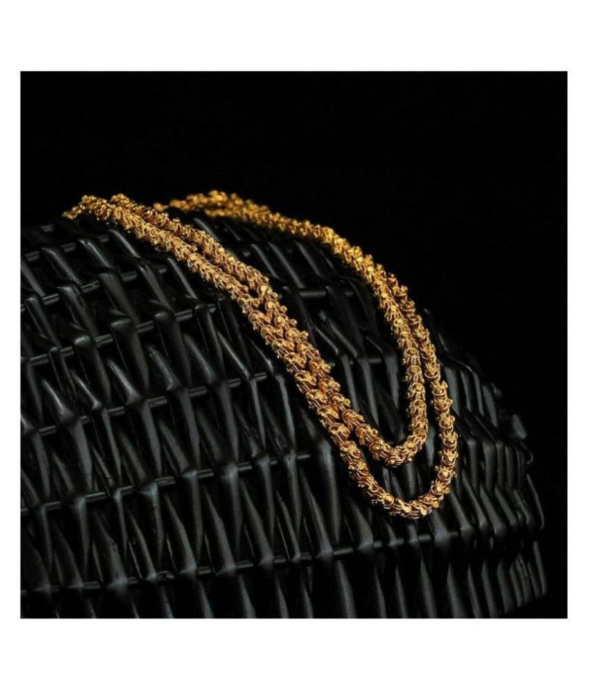Jewar Mandi - Gold Plated Chain ( Pack 