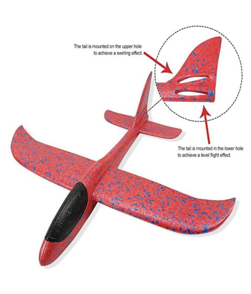 thermocol aeroplane toy