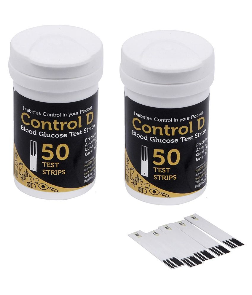     			Control D Test Strips 100 Count