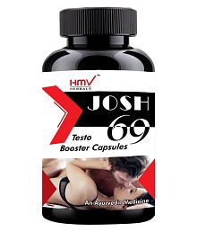 HMV Herbals Josh 69 Testo Booster Herbal Capsule 30 no.s Pack Of 1