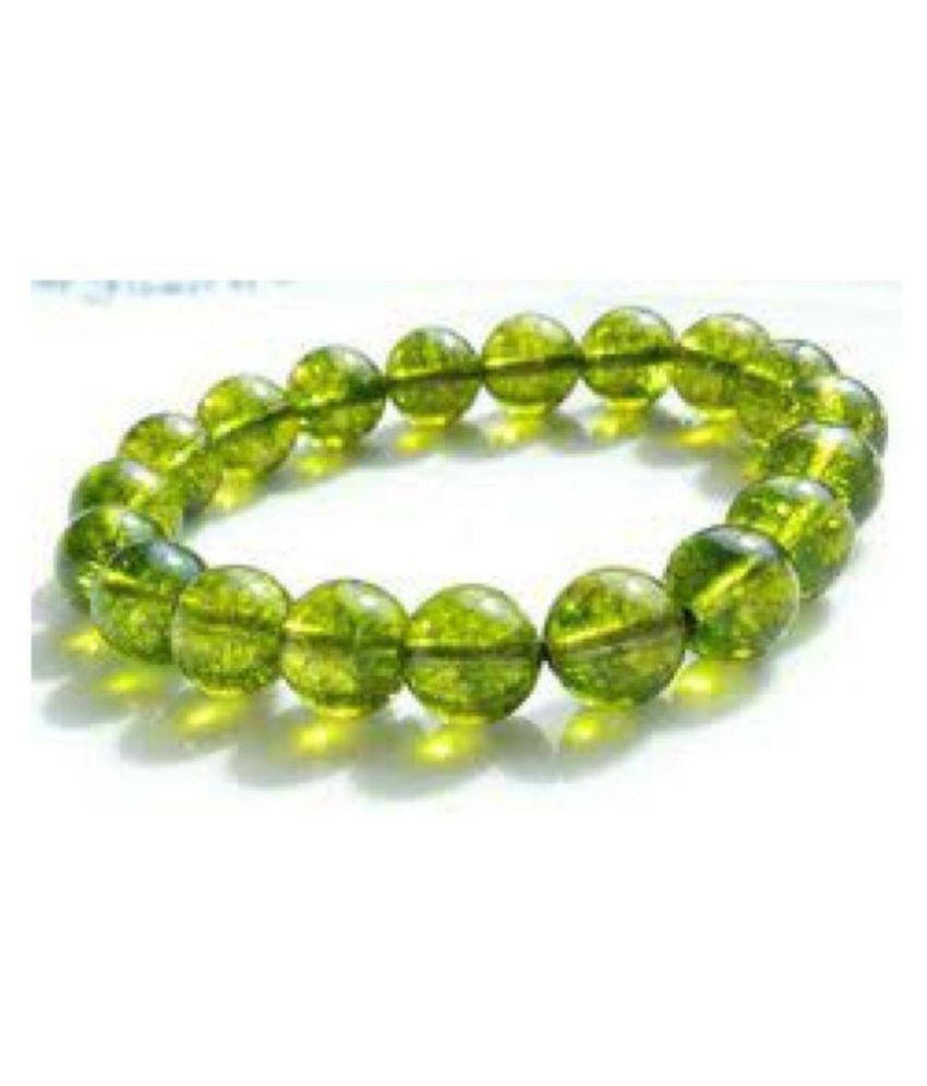     			RAHI GEMS - Green Bracelet (Pack of 1)