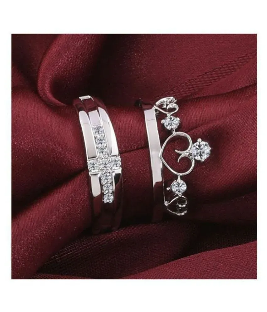 Snapdeal rings clearance silver