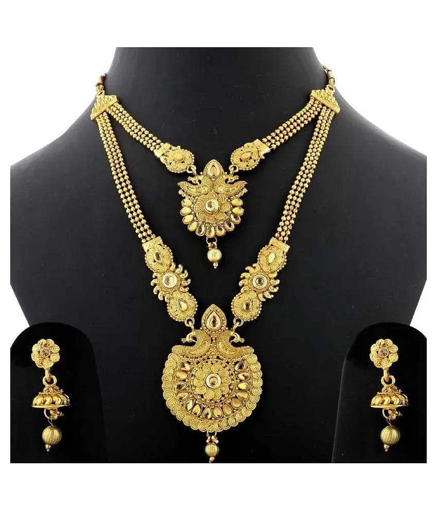 Snapdeal necklace hotsell set with price