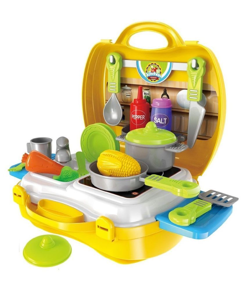 Vbe Kitchen Set Toy For Kids Suitcase Cooking Kitchen Set Toy For Children Role Play Toy For Girls 26 Pcs Buy Vbe Kitchen Set Toy For Kids Suitcase Cooking Kitchen Set