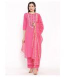 FabbibaPrints Cotton Kurti With Palazzo - Stitched Suit