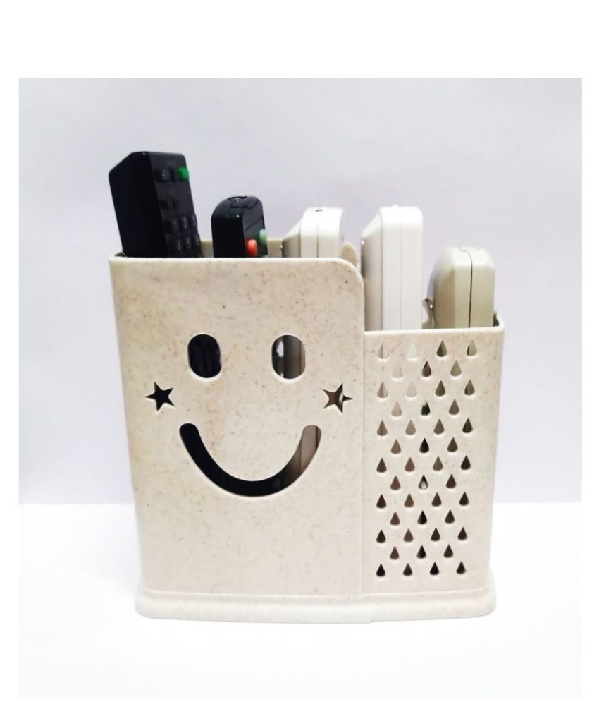    			Smile Multipurpose Desk Pen Stand, Cutlery and Utensils Holder, Mobile, Remote Stand and Table Organiser