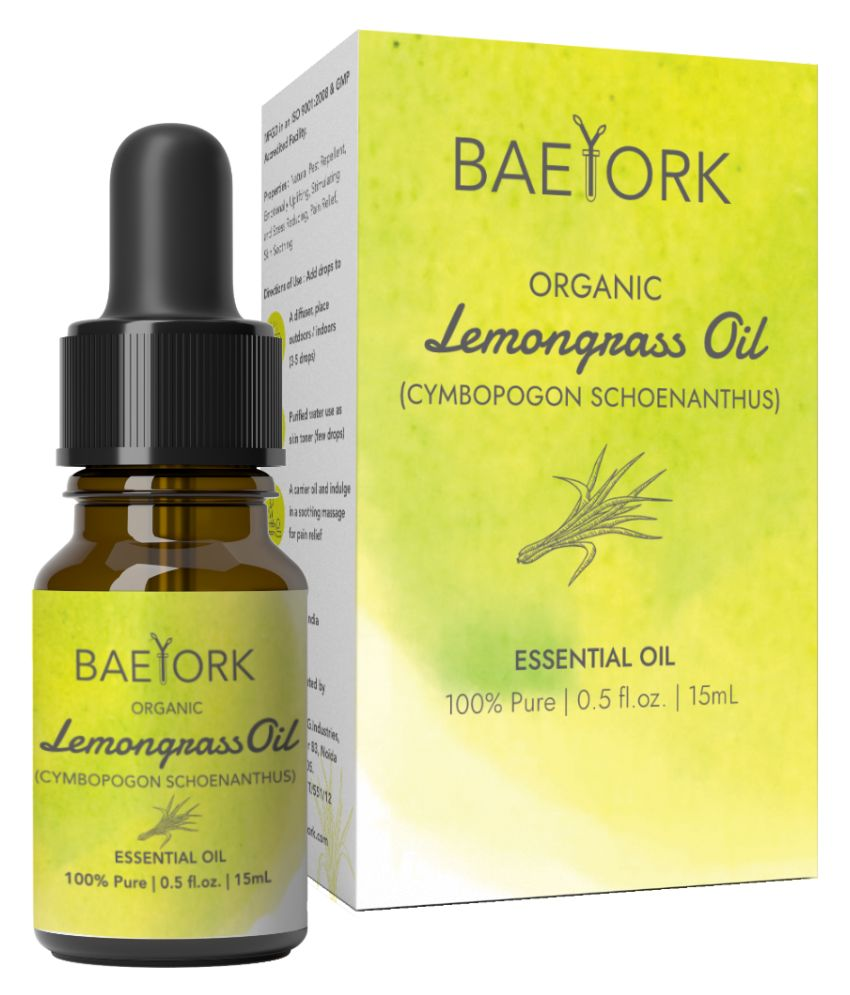     			Baeyork Lemongrass Oil Essential Oil 15 mL