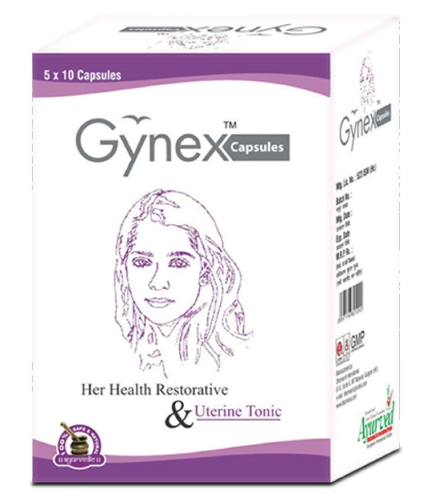     			Dharmanis International Gynex Leucorrhea White Discharge Capsule 100 no.s Pack Of 2