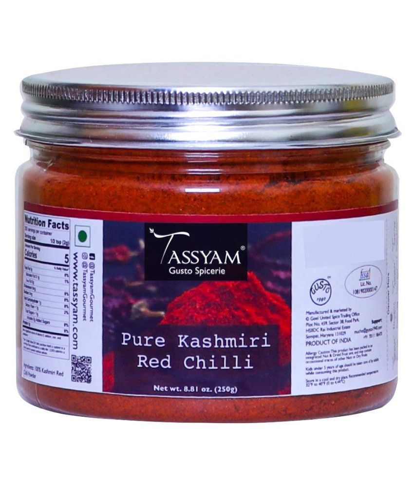     			Tassyam Pure Kashmiri Red Chilli Powder 250 gm