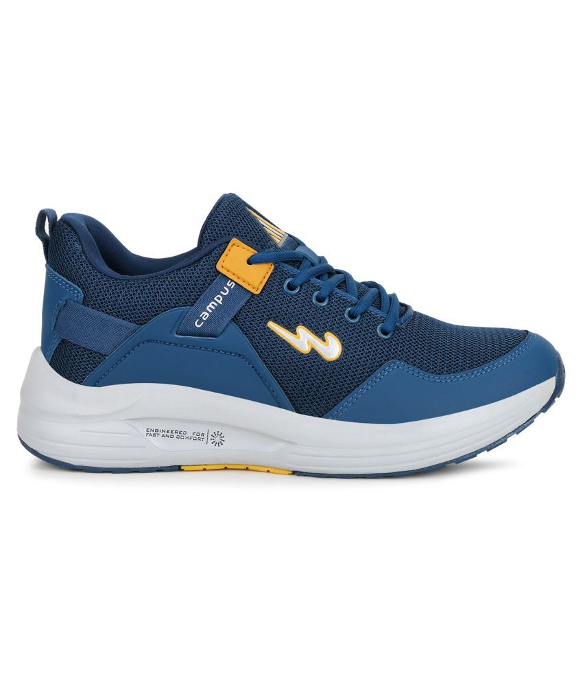 campus teal blue running shoes