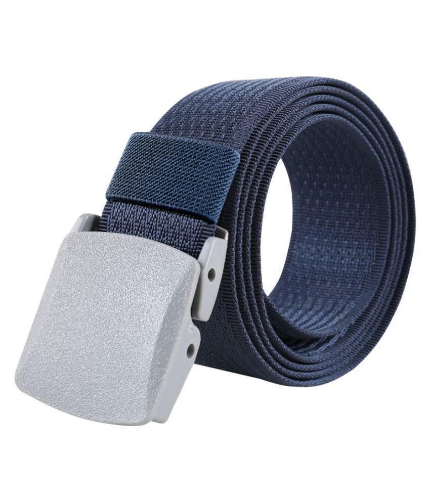     			Edifier - Blue Nylon Men's Casual Belt ( Pack of 1 )