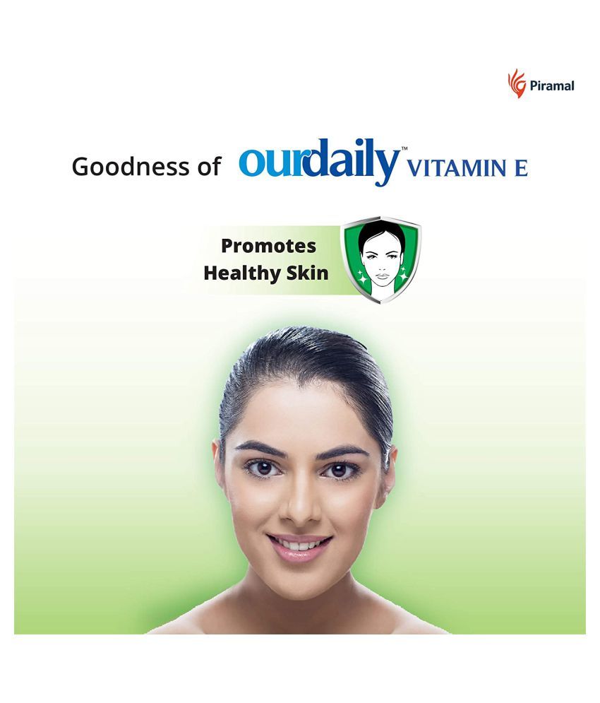 OurDaily Vitamin E Softgel Capsules for beautiful Skin, Healthy Hair