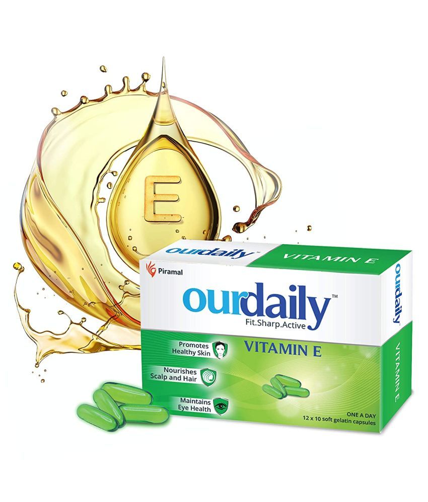 Ourdaily Vitamin E Softgel Capsules For Beautiful Skin Healthy Hair And Eyes 400 No S Multivitamins Capsule Pack Of 2 Buy Ourdaily Vitamin E Softgel Capsules For Beautiful Skin Healthy Hair And Eyes