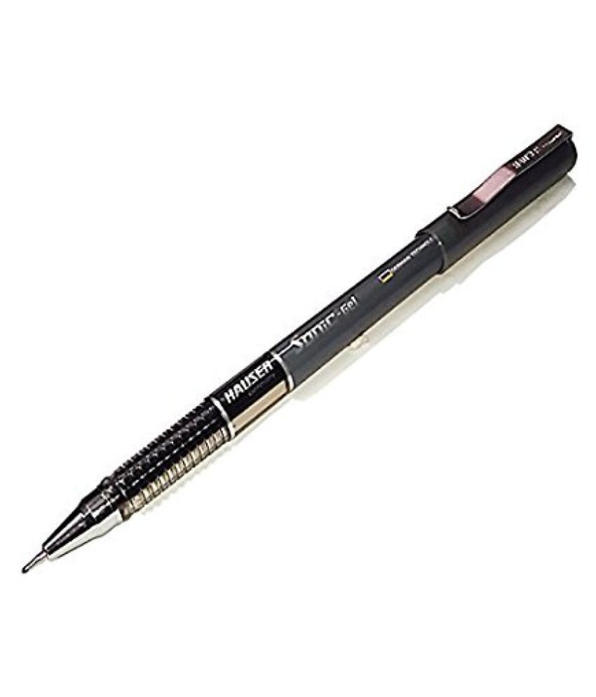 Hauser Sonic Gel Pen Black Pack of 20 Buy Online at Best Price in