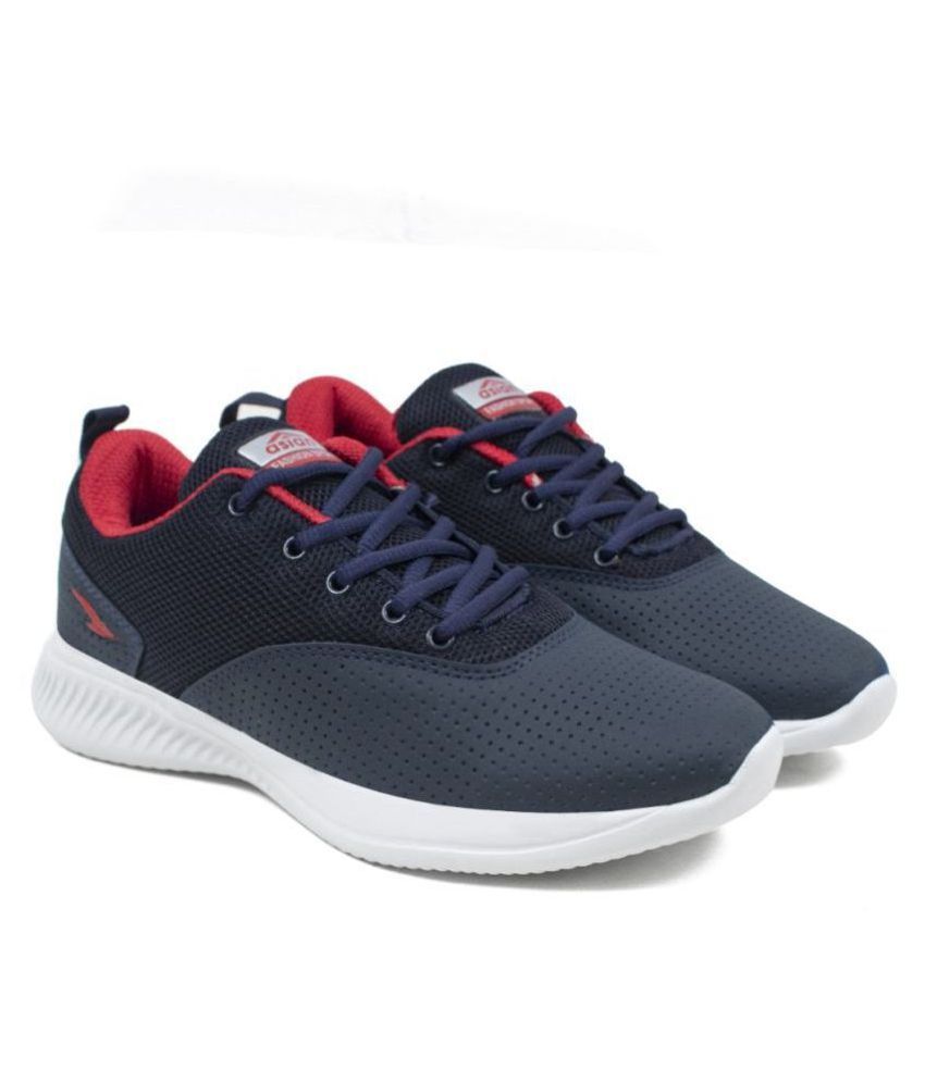     			ASIAN - Navy Men's Sports Running Shoes