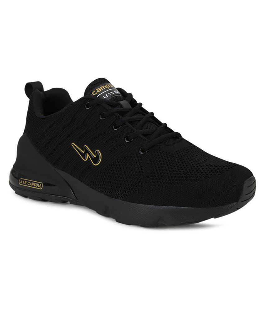 Buy Campus MIKE PRO Black Men's Sports 