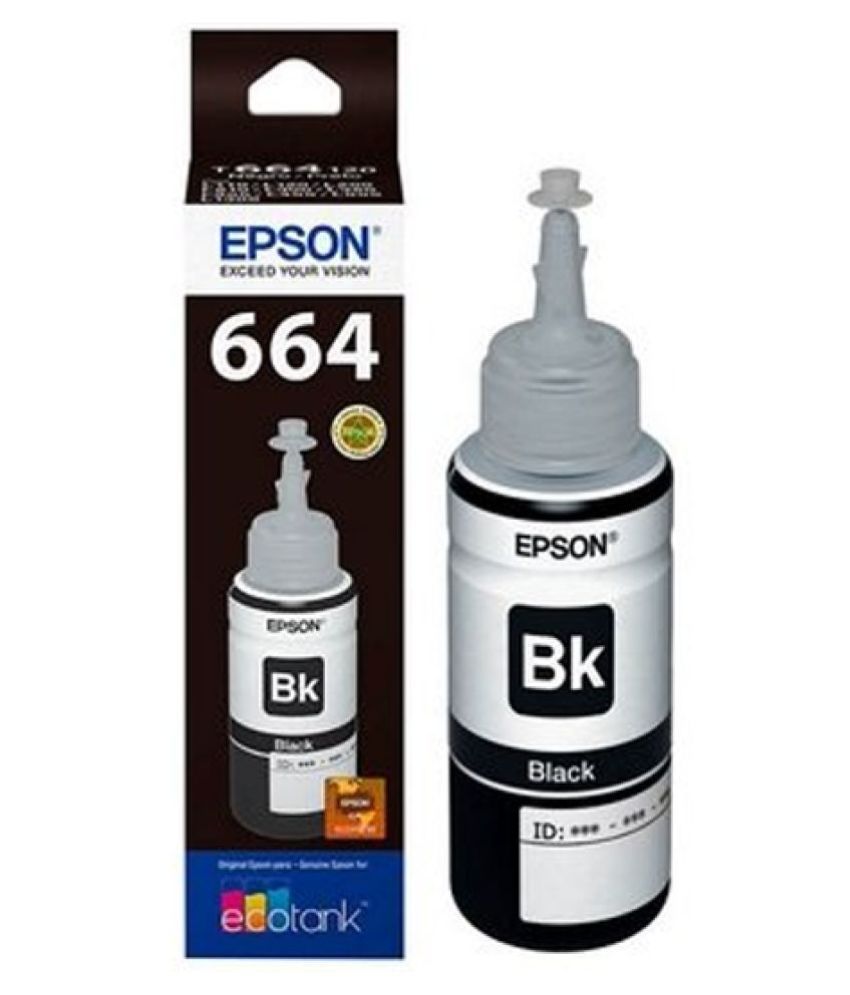 Cartridge Vista T6641 Ink Black Single Ink Bottle For Epson L130l220l310l360l365l380l385 6970