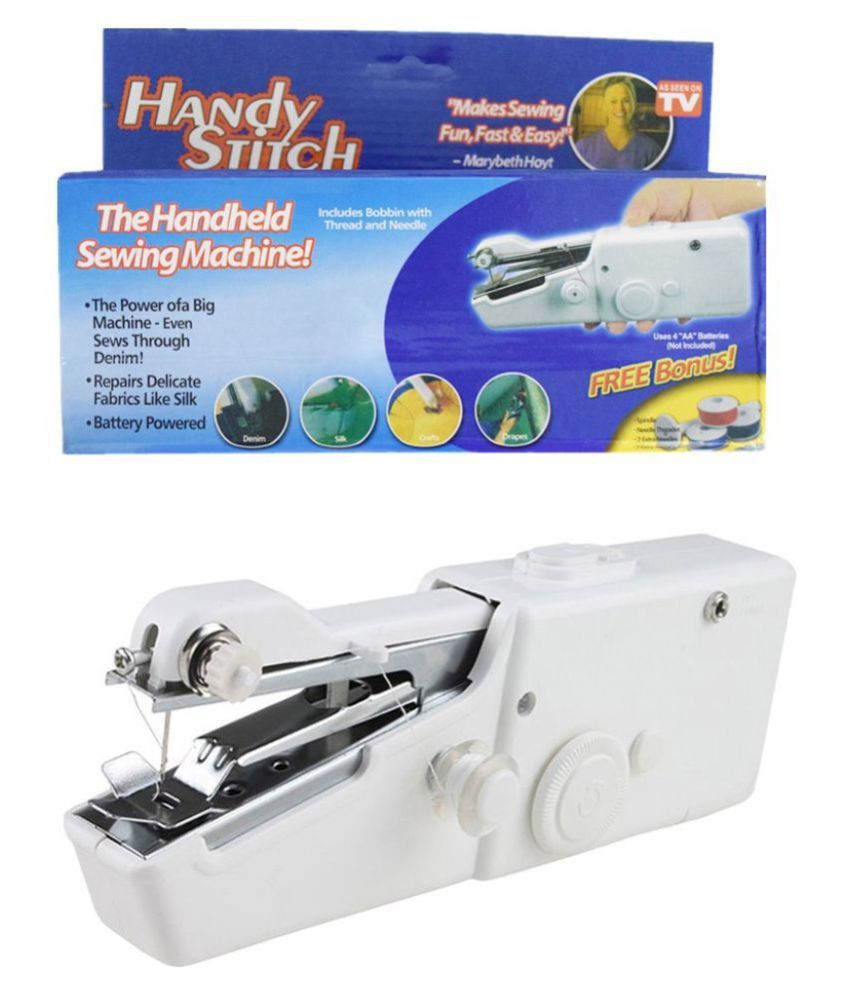     			SACHIN SALES Cordless Electric Sewing Machine Handheld Handy Stitch Machine(Without Charger And Battery)