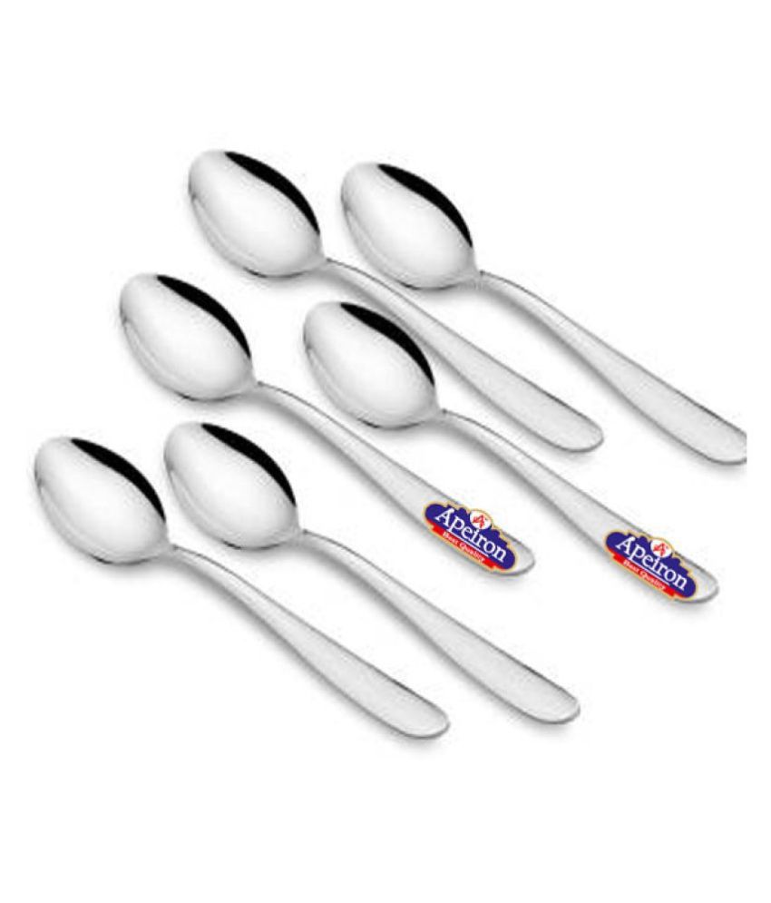     			APEIRON 6 Pcs Stainless Steel Serving Spoon