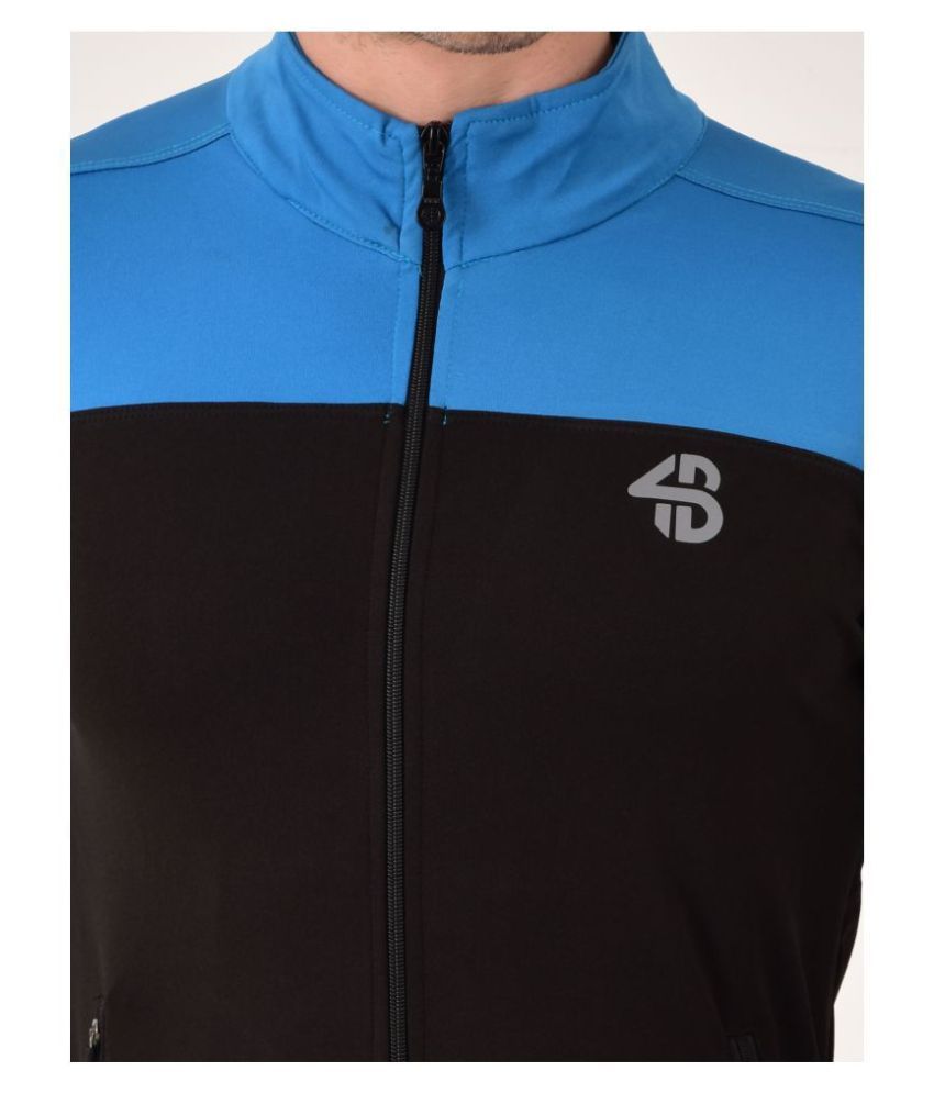 blue polyester jacket