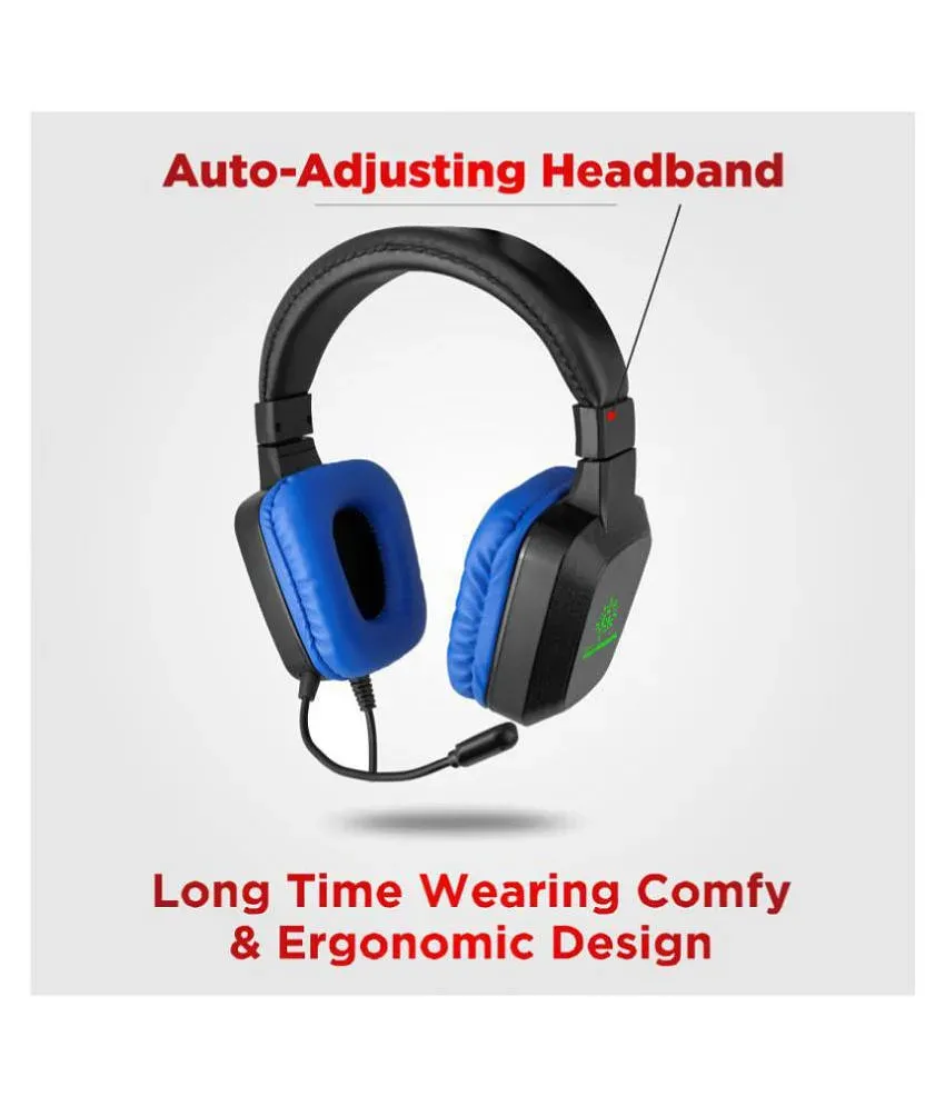 Buy RPM Euro Games Gaming Headphones Earphones Over Ear Wired With Mic  Headphones/Earphones Online at Best Price in India - Snapdeal