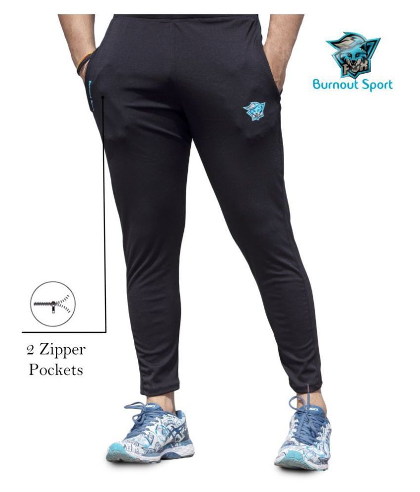 lycra polyester track pants
