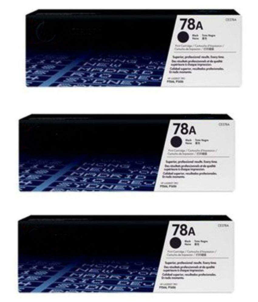HP 78A Toner Cartridge For Use P1560, P1566, P1606, M1536DN