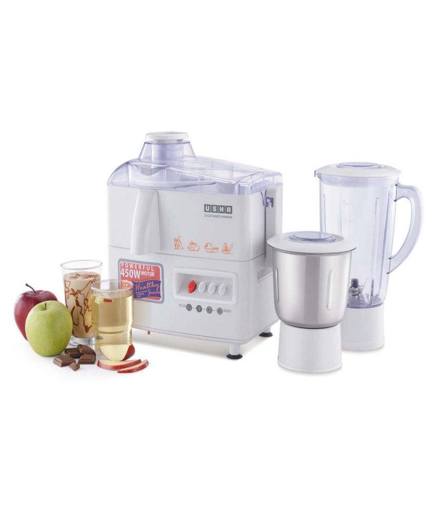 Usha JMG3345 450 Watt 2 Jar Juicer Mixer Grinder Price in India Buy Usha JMG3345 450 Watt 2