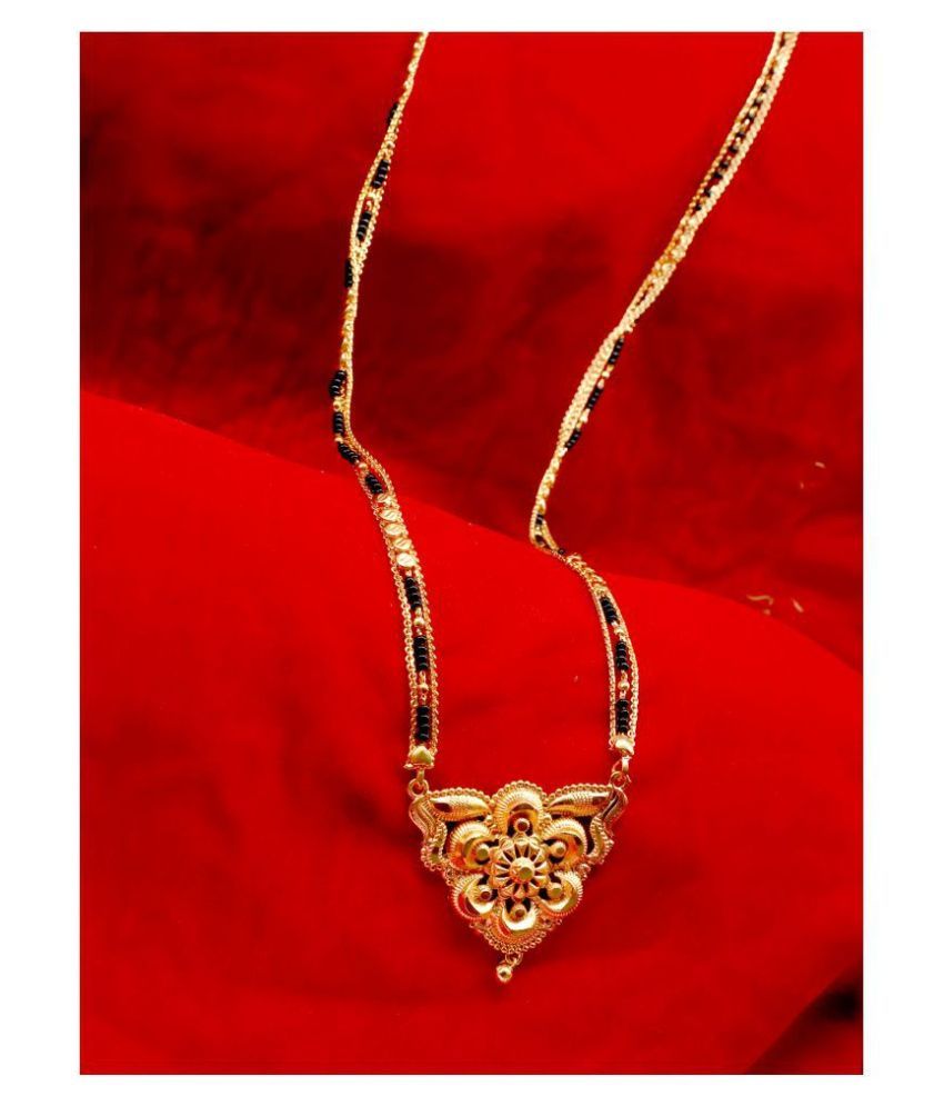     			Shankhraj Mall Gold Plated Letest & Designer Mangalsutra For Women-100202