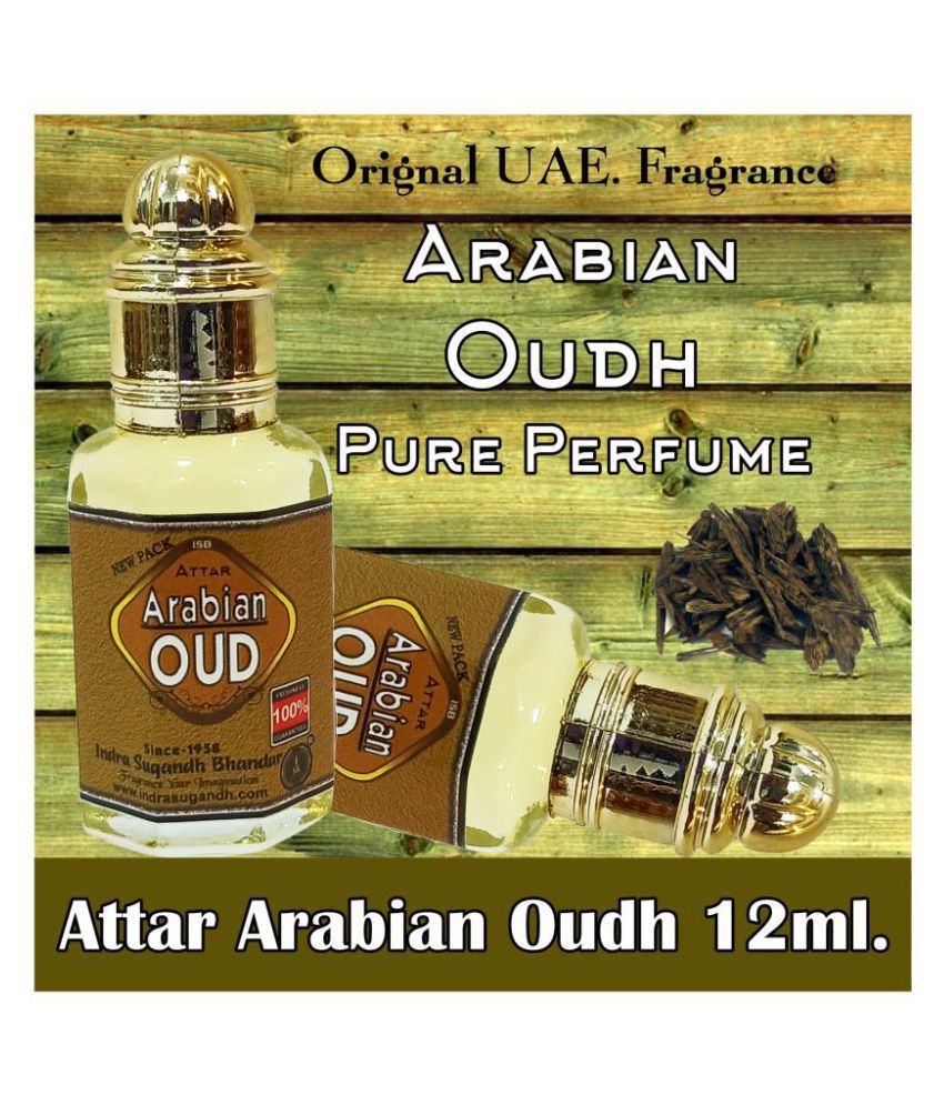     			INDRA SUGANDH BHANDAR - Arabian Oudh|Oud Attar For Men & Women 12ml Pack Of 1