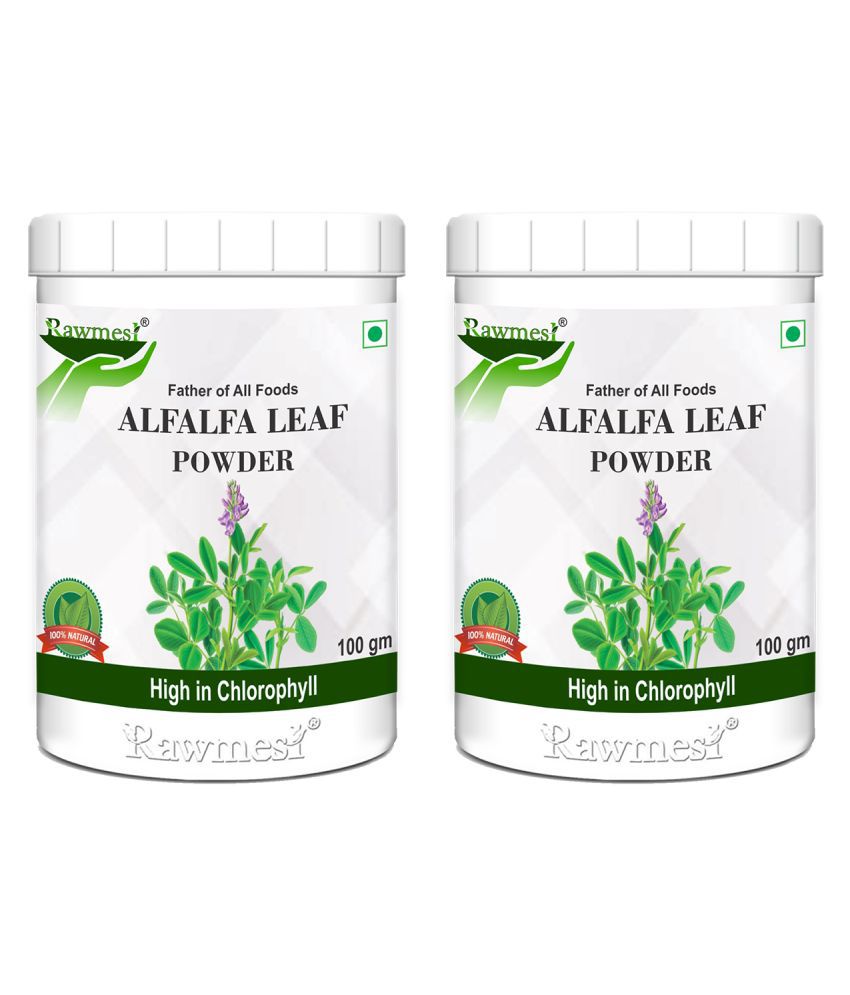     			rawmest Alfalfa Leaf 200 gm Minerals Powder Pack of 2