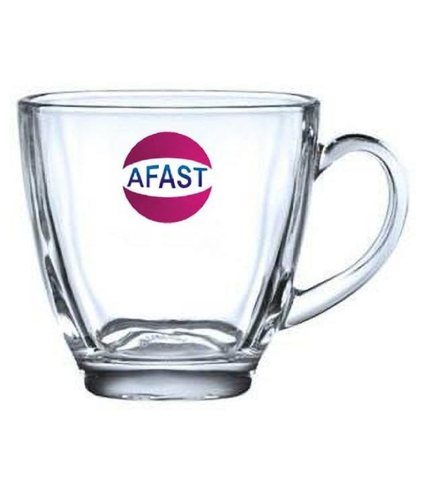     			Afast Glass Cup, Transparent, Pack Of 1, 180 ml