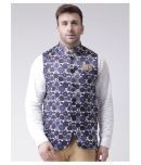 Hangup Multi Cotton Blend Nehru Jacket