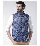 Hangup Multi Cotton Blend Nehru Jacket