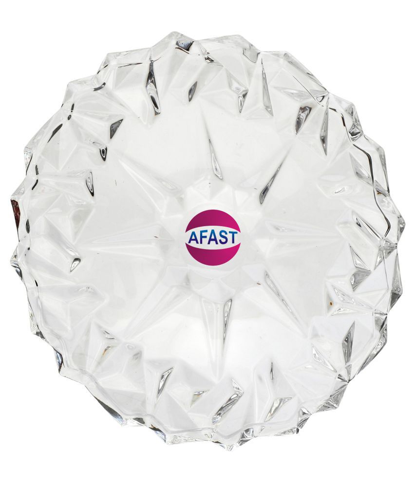     			Afast Glass Plate, Transparent, Pack Of 1, 40 ml