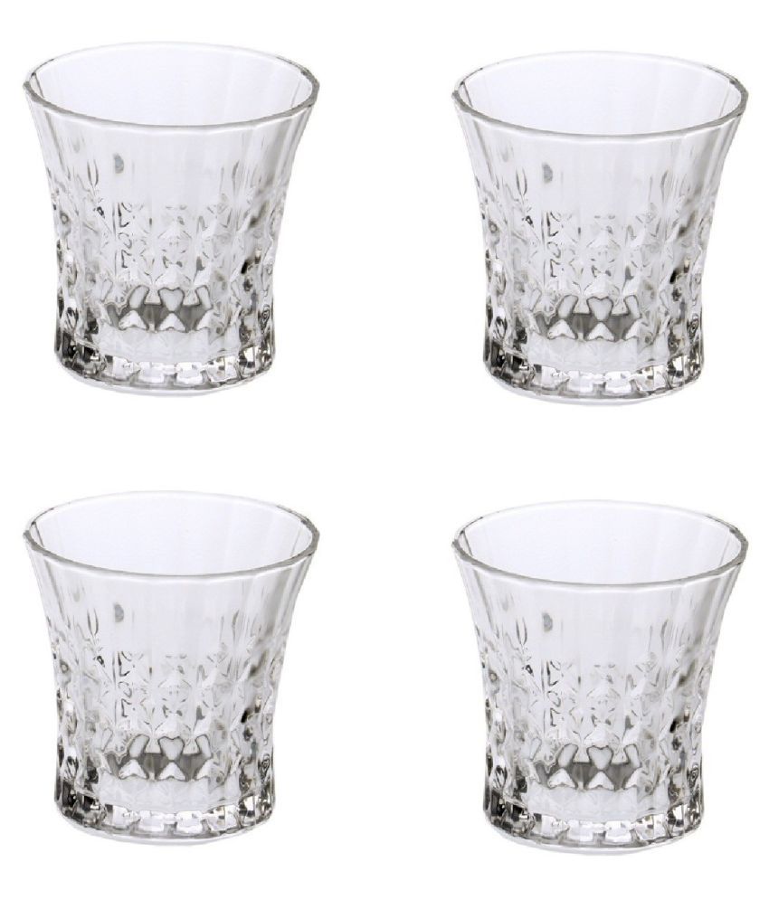     			Afast Whisky  Glasses Set,  200 ML - (Pack Of 4)