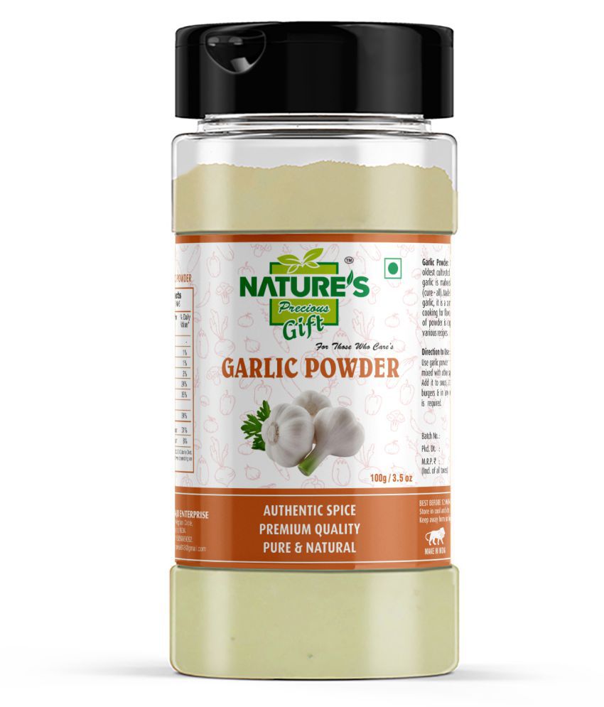     			Natures Gift - 100 gm Garlic Powder (Pack of 1)