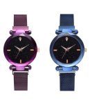 Cosmic - Multicolor Metal Analog Womens Watch