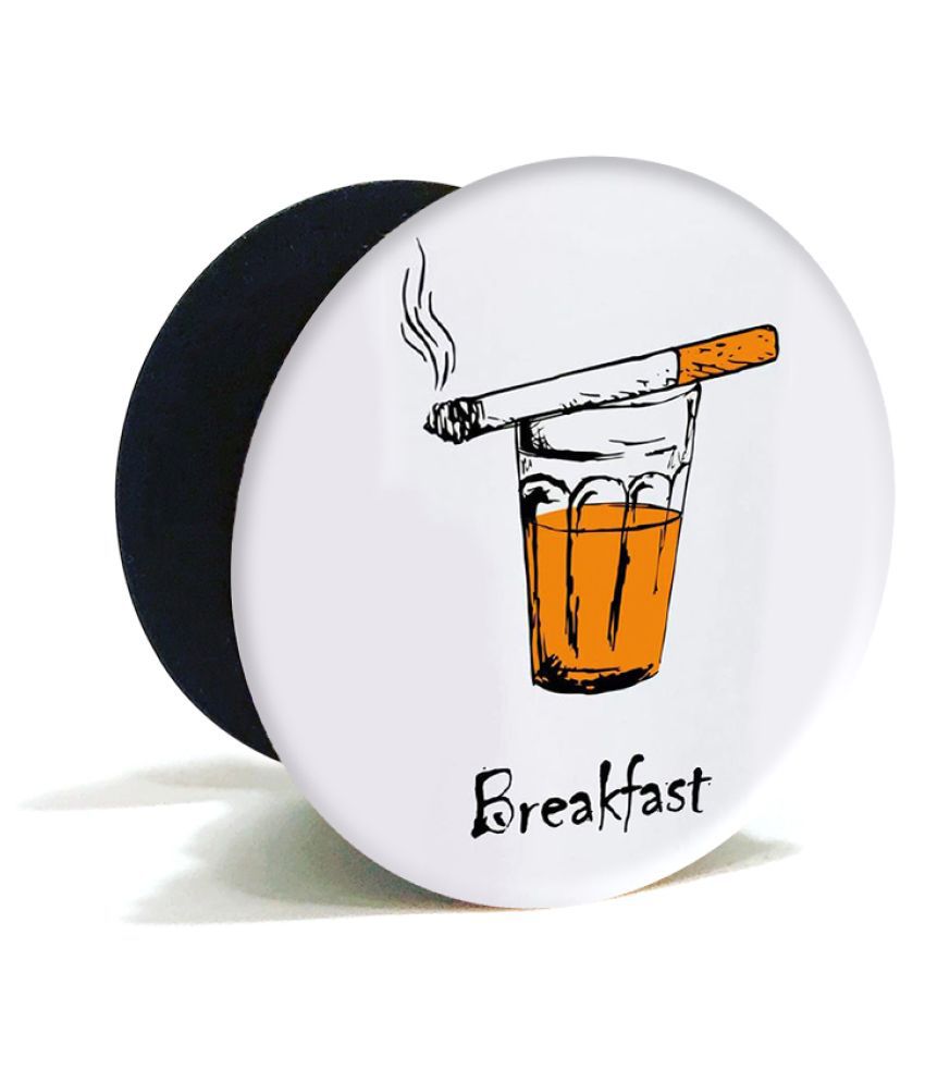 CHAI SUTTA,BREAKFAST MOBILE HOLDER BY KRAFTER Price: CHAI SUTTA,BREAKFAST  MOBILE HOLDER BY KRAFTER Online at Low Price on Snapdeal