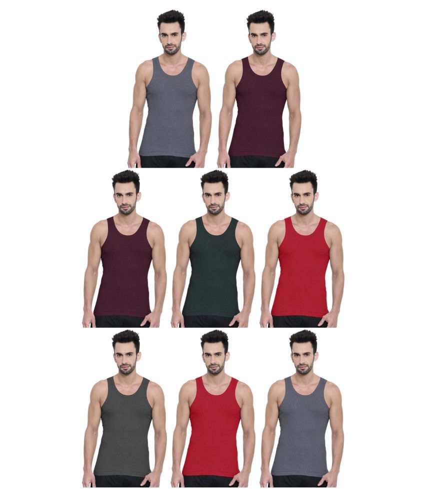     			Dixcy Scott Multi Sleeveless Vests Pack of 8